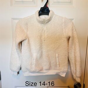 Girls Sherpa Sweater